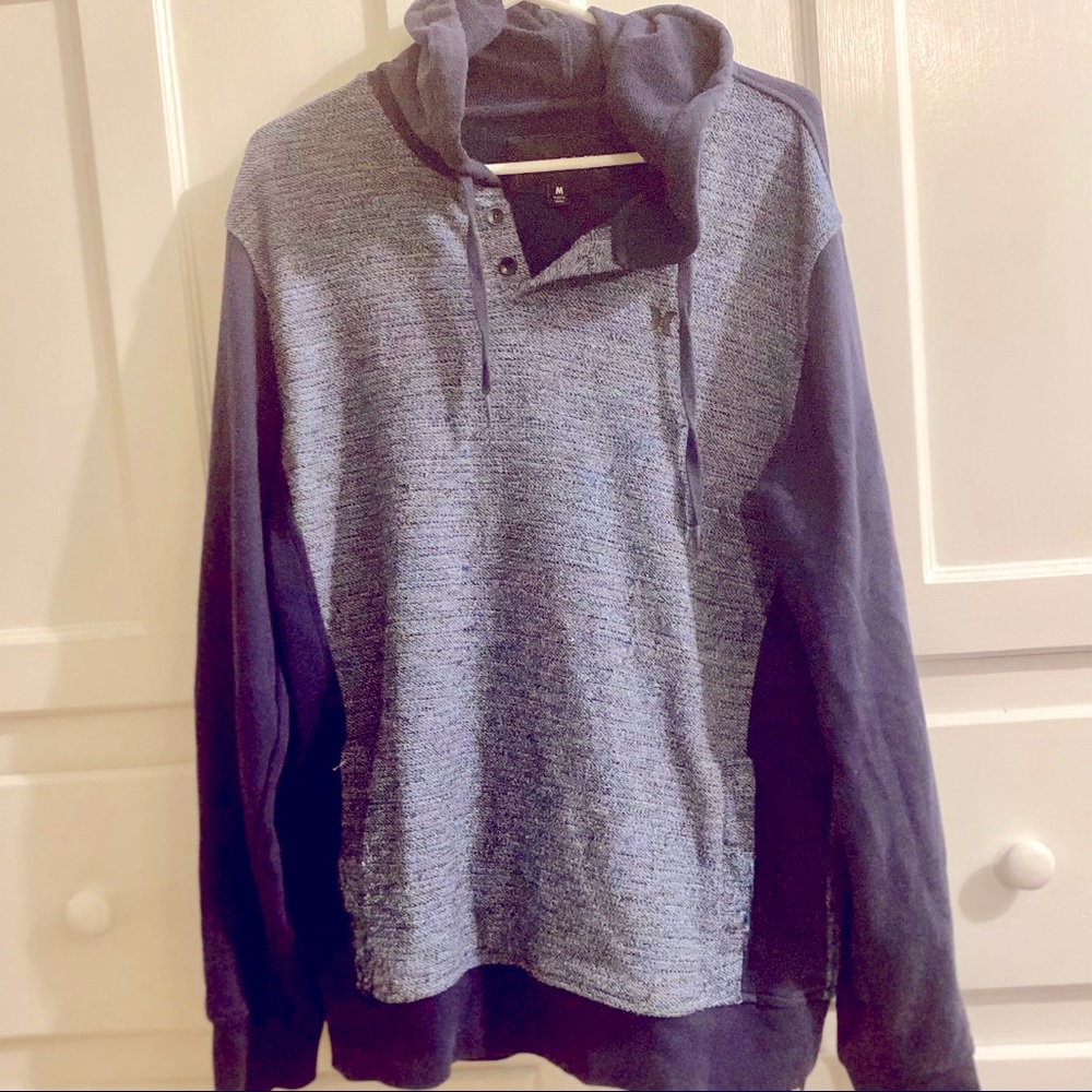 Hurley surfer skater blue sweatshirt men’s medium